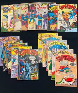 Superboy,  Lois Lane,  Jimmy Olsen - 19 book lot