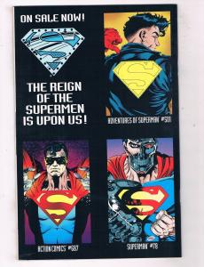 Superman: The Man Of Steel #22 NM DC Die Cut Cover Comic Simonson 1993 DE43 TW14