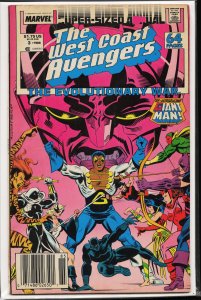 West Coast Avengers Annual #3 (1988) West Coast Avengers / Avengers West Coast