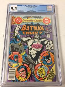 Detective Comics 482 Cgc 9.4 White Pages