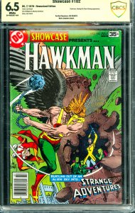 Showcase #102 (1978) *SIGNED by Joe Kubert! Mark Jewelers Insert CBCS 6.5