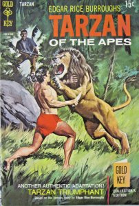 Tarzan Of The Apes 1969 #184 Gold Key Silver Age VF 8.5