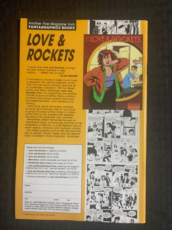 1988 AMAZING HEROES Magazine #143 VG 4.0 Chuck Austen Interview