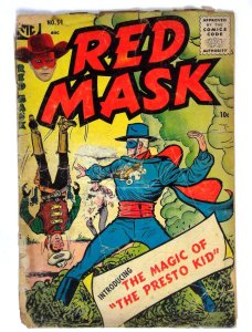 Red Mask #51 Presto Kid (1955) ME P