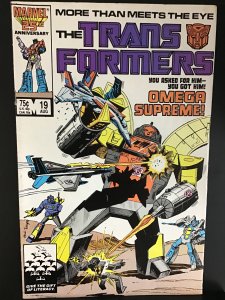 The Transformers #19 Direct Edition (1986)