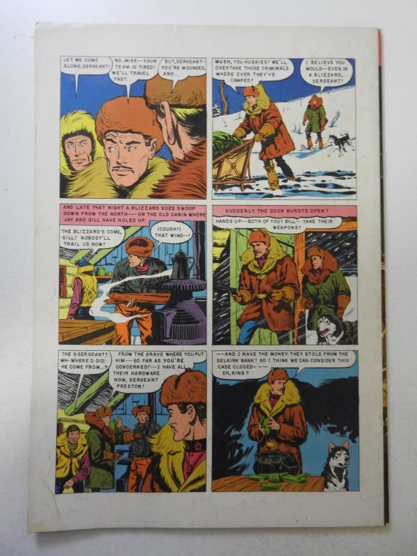 Sergeant Preston of the Yukon #7 (1953) FN Condition!