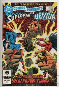 DC COMICS PRESENTS #66, NM-, Superman, Demon, DC, 1984 more DC in store