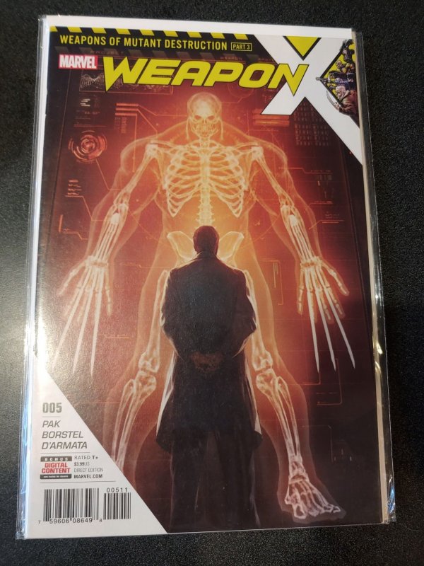 WEAPON X #5 BEGINNING OF WEAPON H