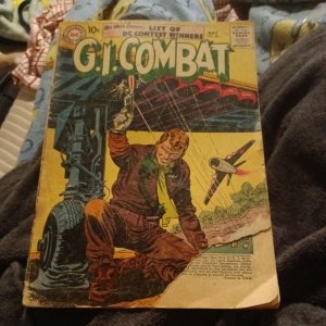 G.I COMBAT 48 silver age 1957 ROBERT KANIGHER IRV NOVICK BAZOOKA GI DC COMIC war