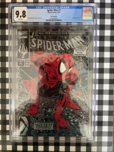 Spider Man #1 (1990) - Silver Edition - CGC 9.8 - PERFECT !!