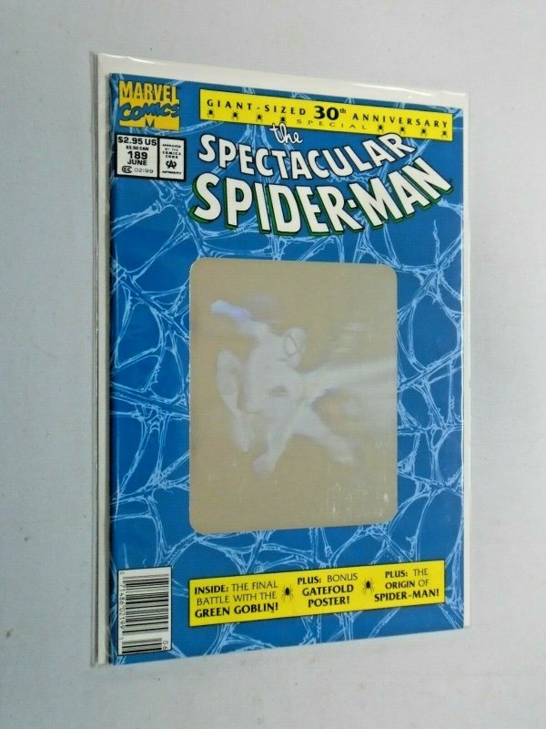 Spectacular Spider-Man #189 Giant Size Anniversary Special 8.5 VF+ (1992)