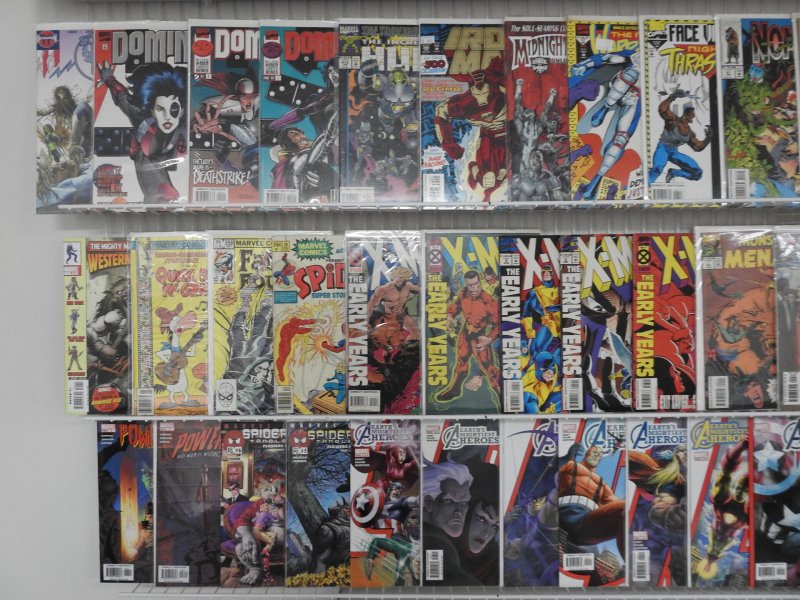 Huge Lot 140+ Comics W/ Avengers, X-Men, Hulk, Spider-Man+ Avg VF- Condition!