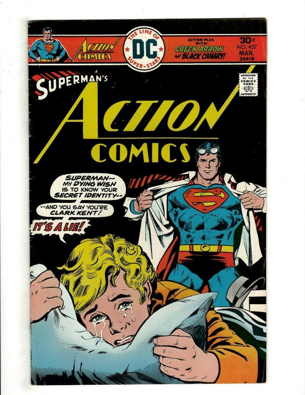 10 Action Comics DC Comics 431 442 444 446 448 450 451 452 453 457 Lois J461