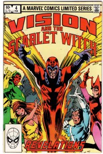 Vision and the Scarlet Witch #4 (1983)  VF+ 8.5