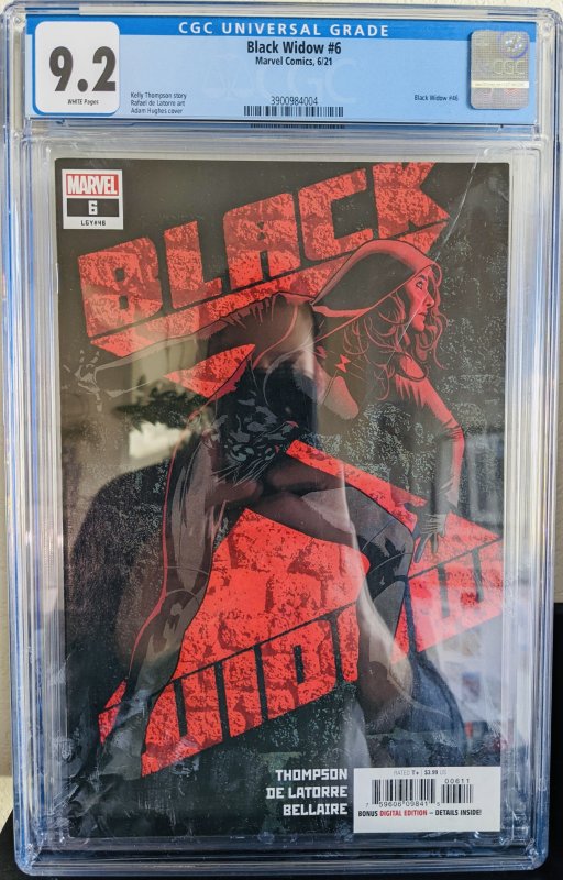 Black Widow #6  CGC 9.2