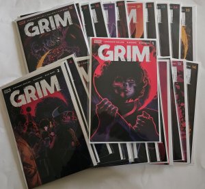 GRIM #1-25 Comic Set 1st print BOOM 2022 Stephanie Phillips PLUS EXTRAS