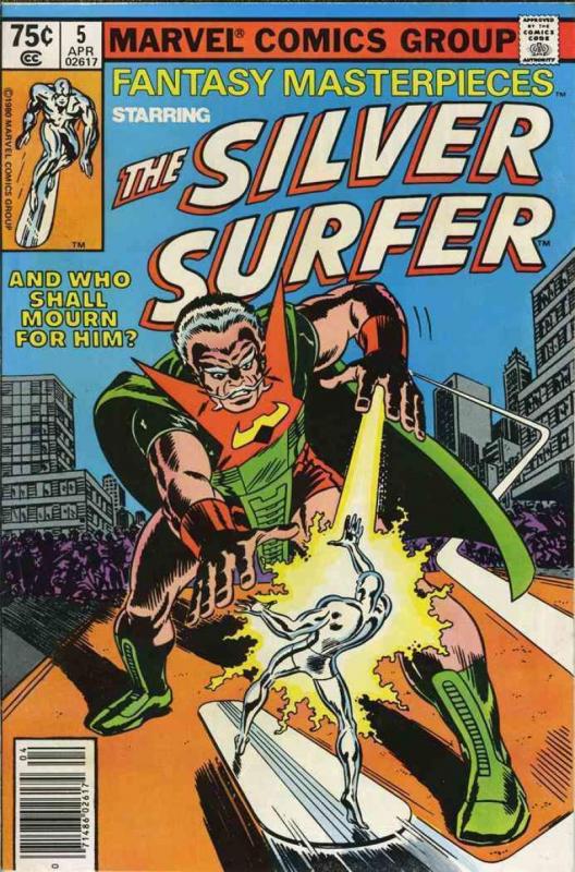 FANTASY MASTERPIECES #5, VF+, Silver Surfer, 1979 1980, Buscema, Sinnott, Marvel