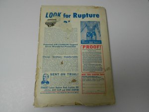 1949 SUPER-DETECTIVE #3 10/49 Pulp Fiction GIRL FRIDAY Interior Comic GD+
