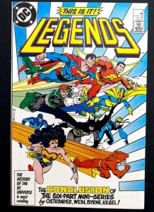 Legends #1-5 (1986) [Lot 5bks][KEYS] - ALL NM!