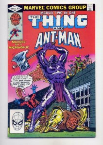 MARVEL TWO-IN-ONE #87, VF+, The Thing, Ant-Man, 1974 1982  more in store