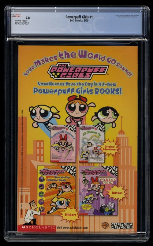 Powerpuff Girls (2000) #1 CGC NM/M 9.8 White Pages