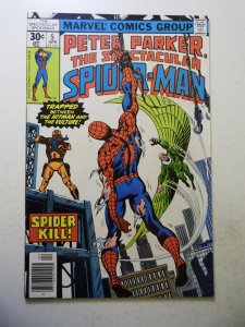 The Spectacular Spider-Man #5 (1977) VF Condition