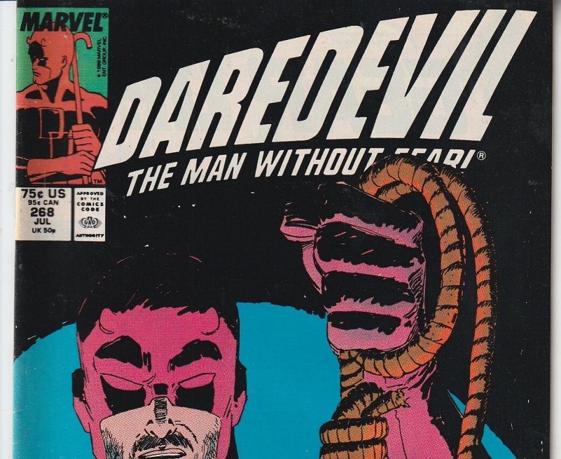 Daredevil(vol. 1)# 268 Daredevil - The Hanging Judge !!!!!!