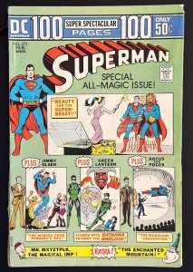 Superman #272 (1974) Half spine split GD+