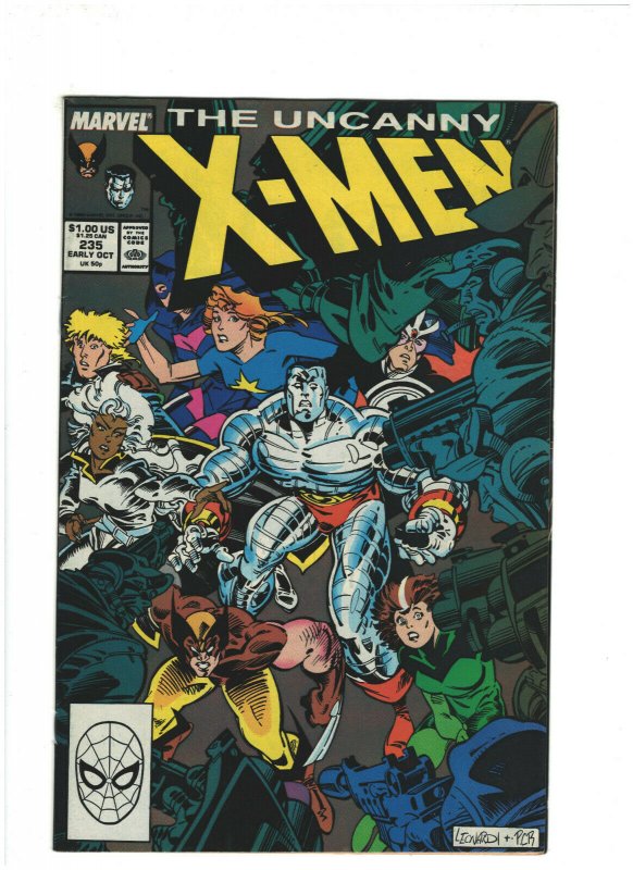 Uncanny X-Men #235 VF- 7.5 Marvel Comics 1988 1st Genosha