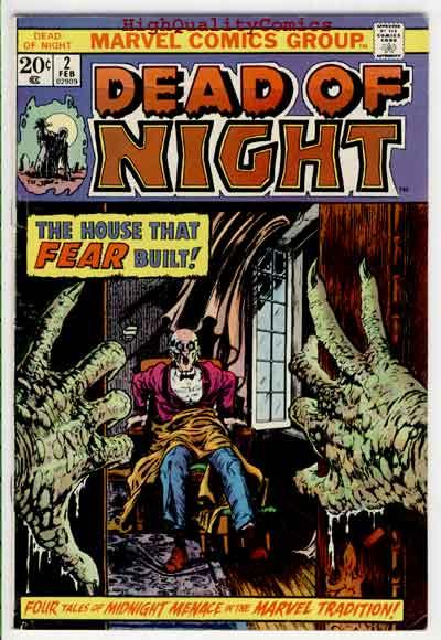 DEAD of NIGHT #2,Bill Everett,Horror,Terror,1973,VG+/FN