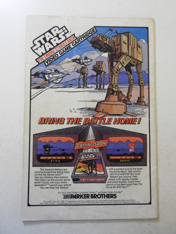 Wolverine #2 (1982) GD Condition centerfold detached bottom staple