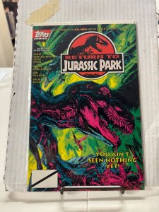 Return to Jurassic Park #1 1st Print Cover A Topps Comics 1995
