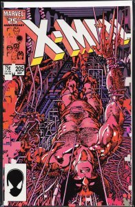 The Uncanny X-Men #205 (1986) X-Men