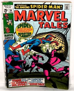 Marvel Tales #24 Spider-Man Thor Human Torch Marvel 1969 VG                EB917