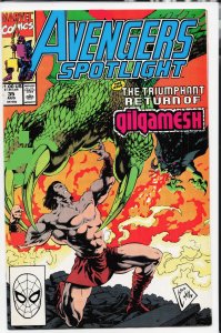 Avengers Spotlight #35 (1990) Gilgamesh