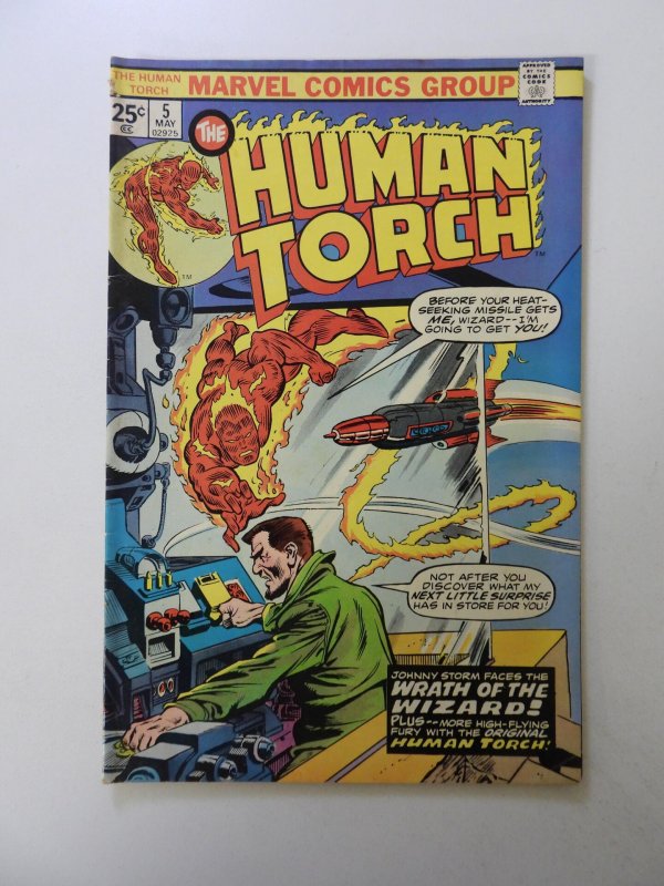 The Human Torch #5 (1975) FN condition