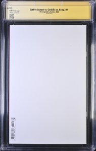 Justice League Vs Godzilla Vs Kong 2(2025)#1 (CGC 9.8) Signed & Sketch Tim Vigil