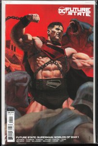 Future State: Superman: Worlds of War #1 Federici Cover (2021) Superman