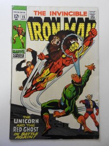 Iron Man #15 (1969) VG/FN Condition!