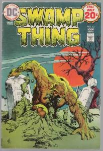 SWAMP THING 13 VG Dec. 1974