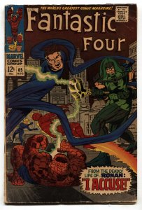 FANTASTIC FOUR #65--1st RONAN THE ACCUSER--1967--comic book--G/VG