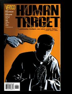 12 Human Target Vertigo Comics # 1 2 3 4 5 6 7 8 9 10 11 12  CE1