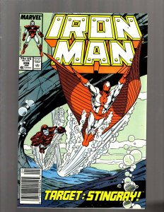 Lot of 12 Iron Man Comics #216 217 219 220 221 222 223 224 225 226 227 229 GB2