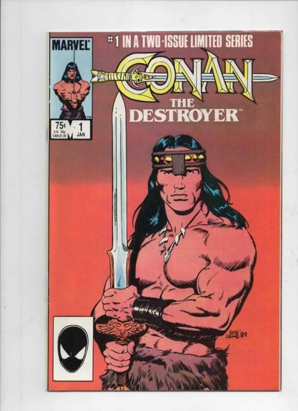 CONAN the DESTROYER #1 2, FN/VF, Robert Howard, 1985, more in store