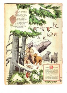 Four Color #758 Disney's Bear Country VINTAGE 1957 Dell Comics