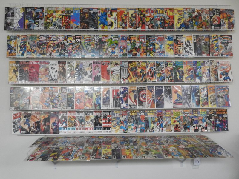 Huge Lot 150+ Comics W/ Captain America, Warlock, X-Men, Thor+ Avg VF Condition!