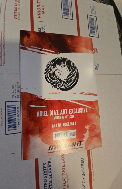 Red Sonya #11 Ariel Diaz virgin trade variant