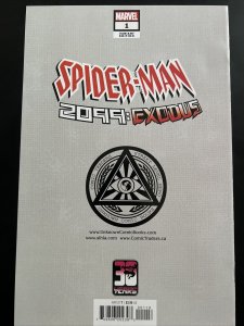 SPIDER-MAN 2099 EXODUS #1 ALAN QUAH Unknown 616 Virgin Variant  Marvel SEE PICS