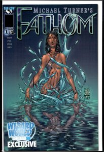 Fathom #1 Wizard World Cover (1998) Fathom