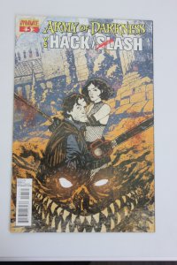 Army of Darkness #5 Hack Slash  Cover B (2005) NM